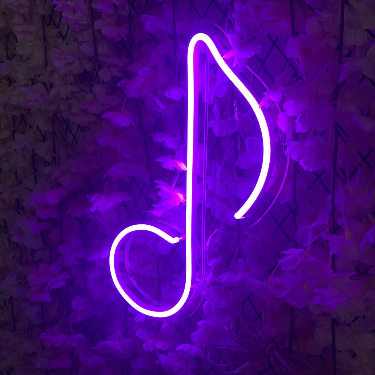 Music Note Neon Led Sign