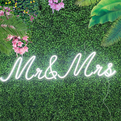 Mr & Mrs - LED Neon Sign