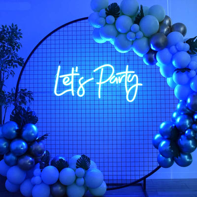 Let's Party - LED Neon Sign