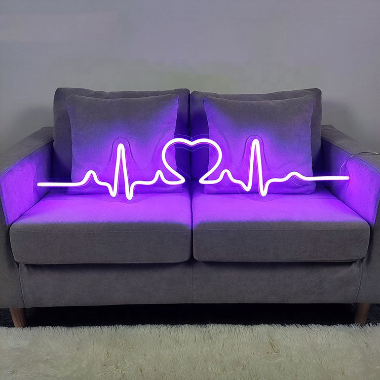Heartbeat- LED Neon Sign
