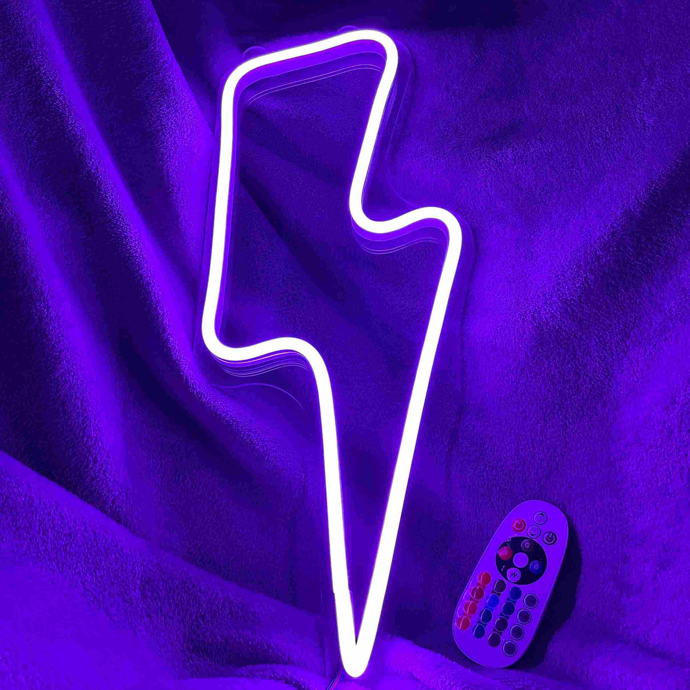 Lightning Bolt Neon LED Light