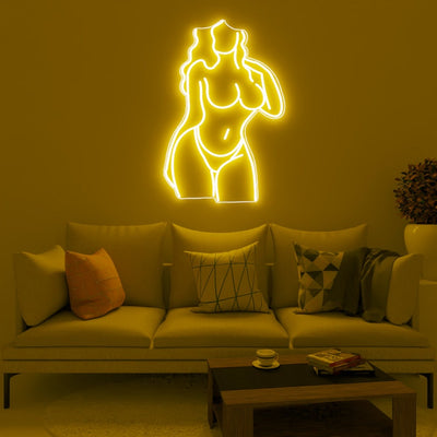 bikini Lady - LED Neon Sign