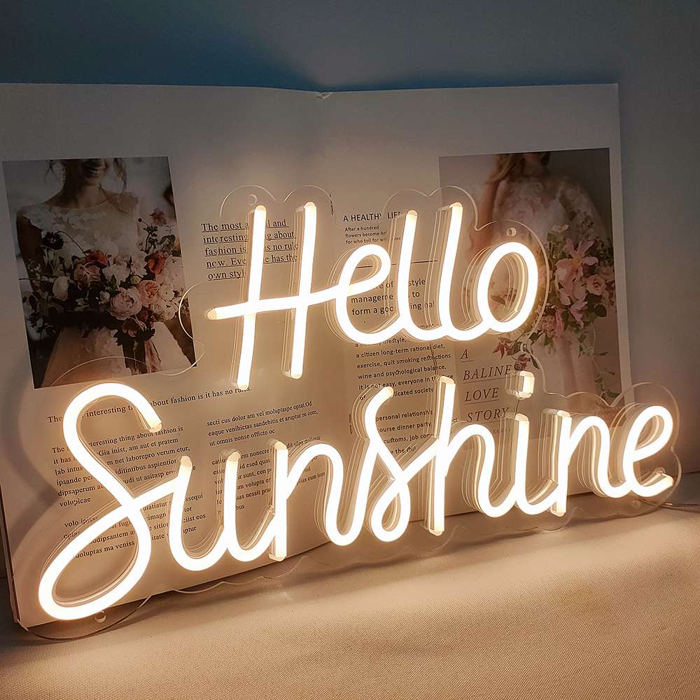 Hello sunshine Neon Sign