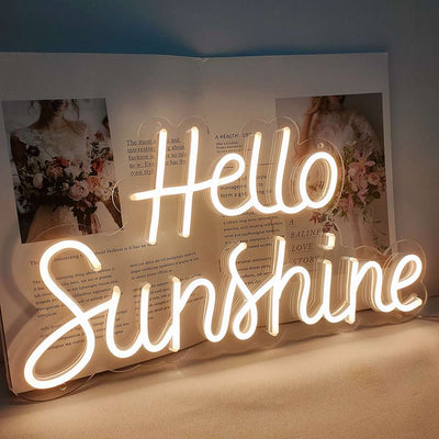 Hello sunshine Neon Sign