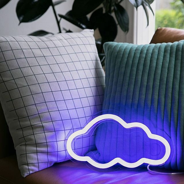 cloud neon sign for bedroom, kidsroom neon ligth