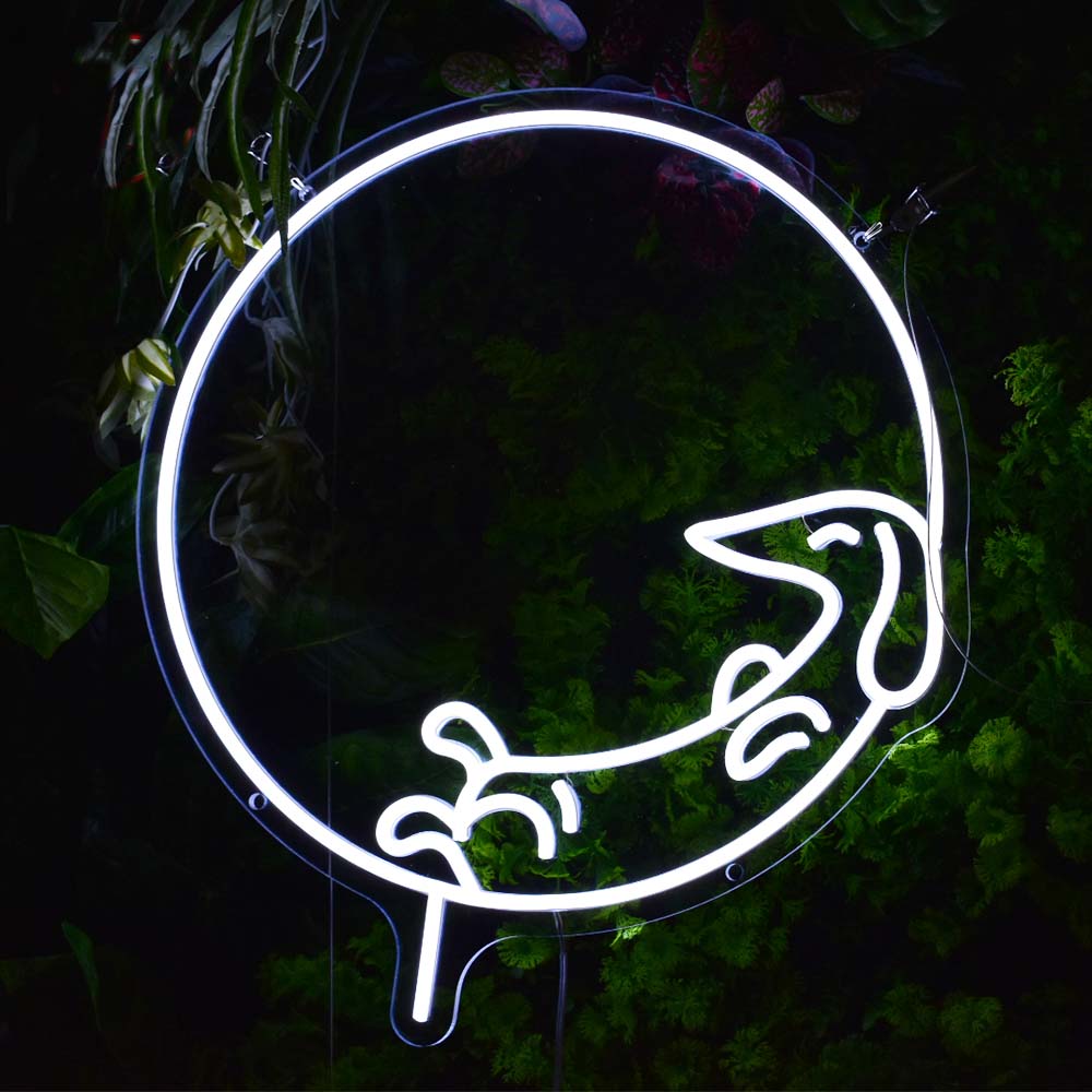 Dog Chilling- LED Neon Sign