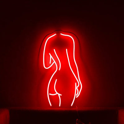 Lady Back - LED Neon Sign