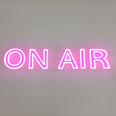 Live On Air Neon Sign, On Air Recording Studio Led Sign