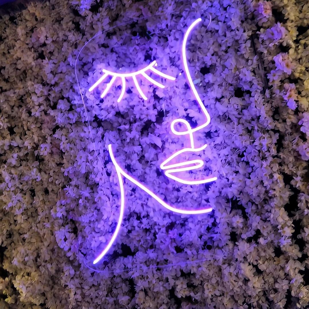 Face - LED Neon Sign 3 Versions