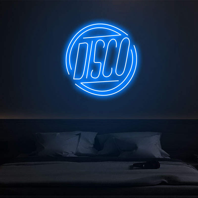 Custom disco neon sign for living room,any place