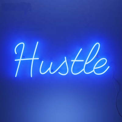 Hustle neon sign,Hustle led sign,Hustle sign