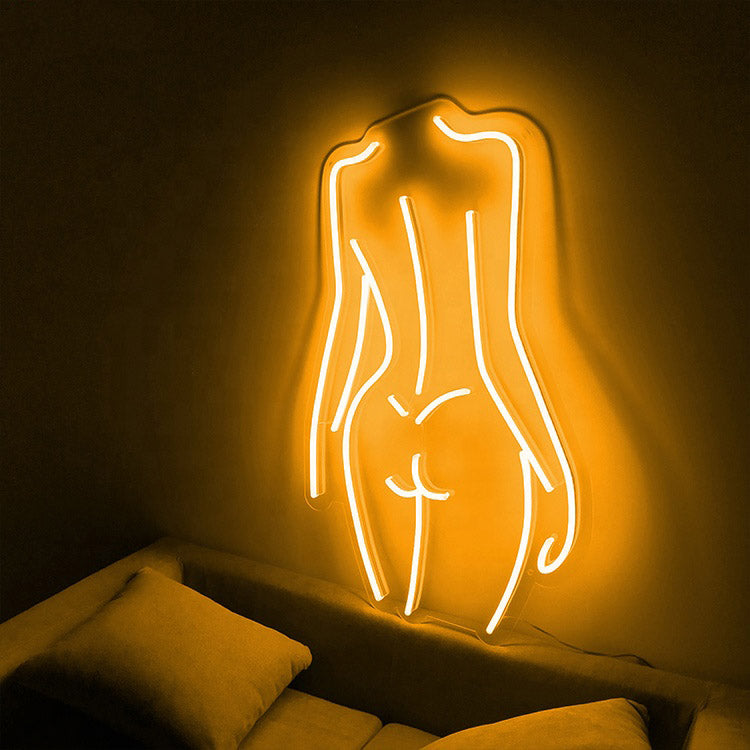 Lady Back - LED Neon Sign