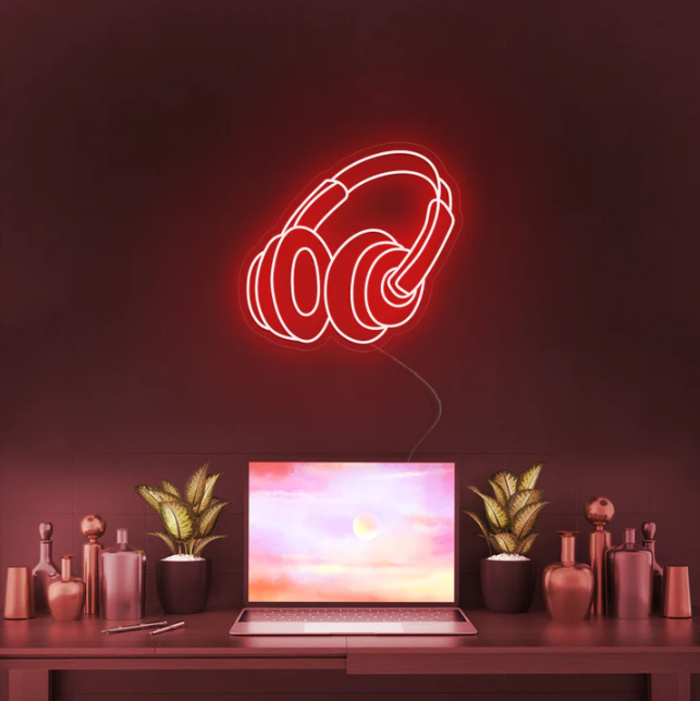 Headphones- LED Neon Signs