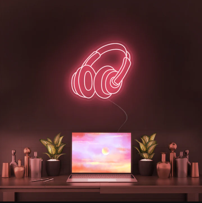 Headphones- LED Neon Signs