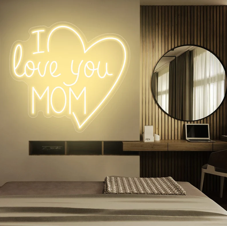 I Love You Mom - LED Neon Signs