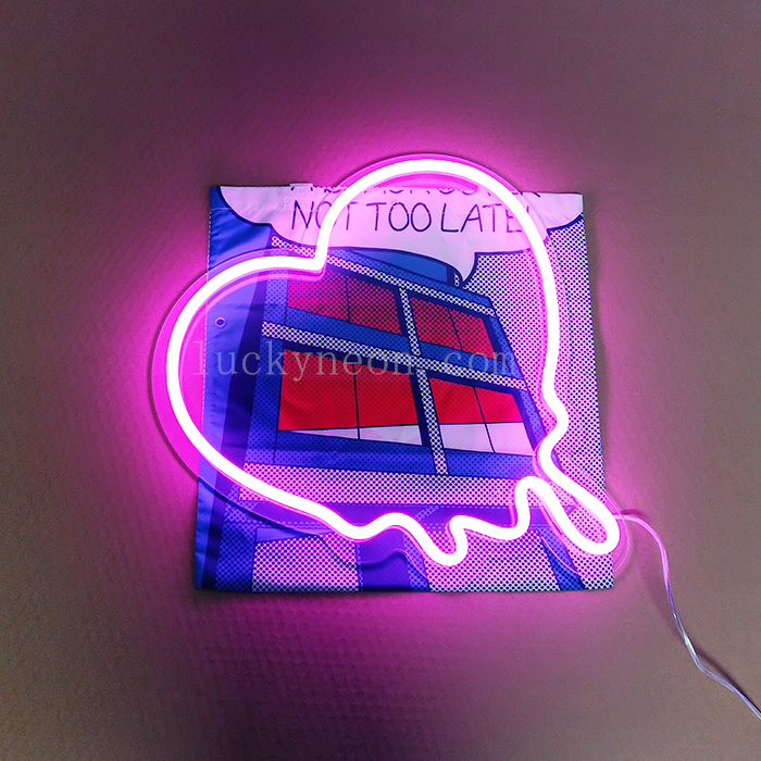 Melting Heart - LED Neon Sign