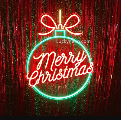 Merry Christmas Neon Sign