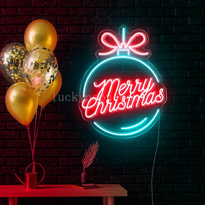 Merry Christmas Neon Sign