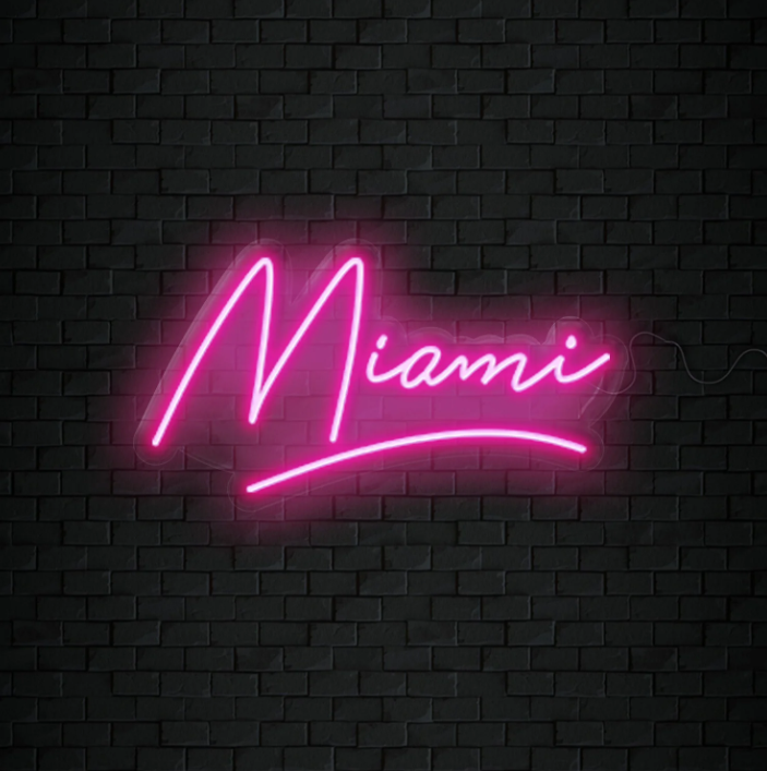 Miami USA City- LED Neon Signs