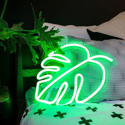 Monstera Leaf - LED Neon Sign