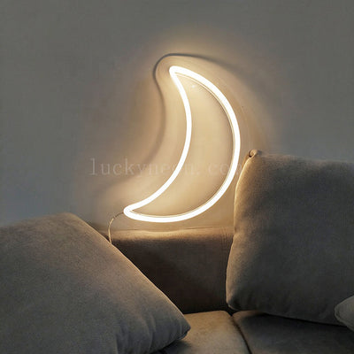 Moon - LED Neon Sign