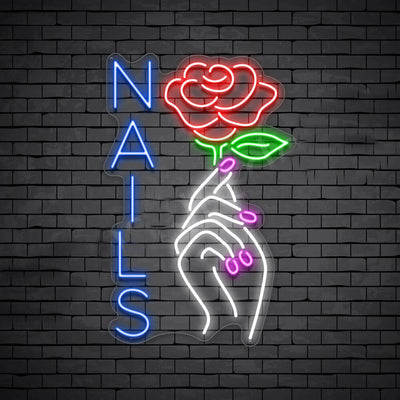 Nails - LED neon sign