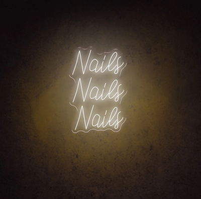 Nails Nails Nails Salon - LED Neon Signs