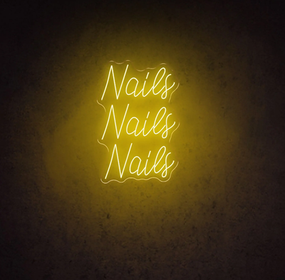 Nails Nails Nails Salon - LED Neon Signs