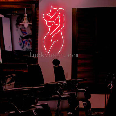 Naked Lady - LED Neon Sign