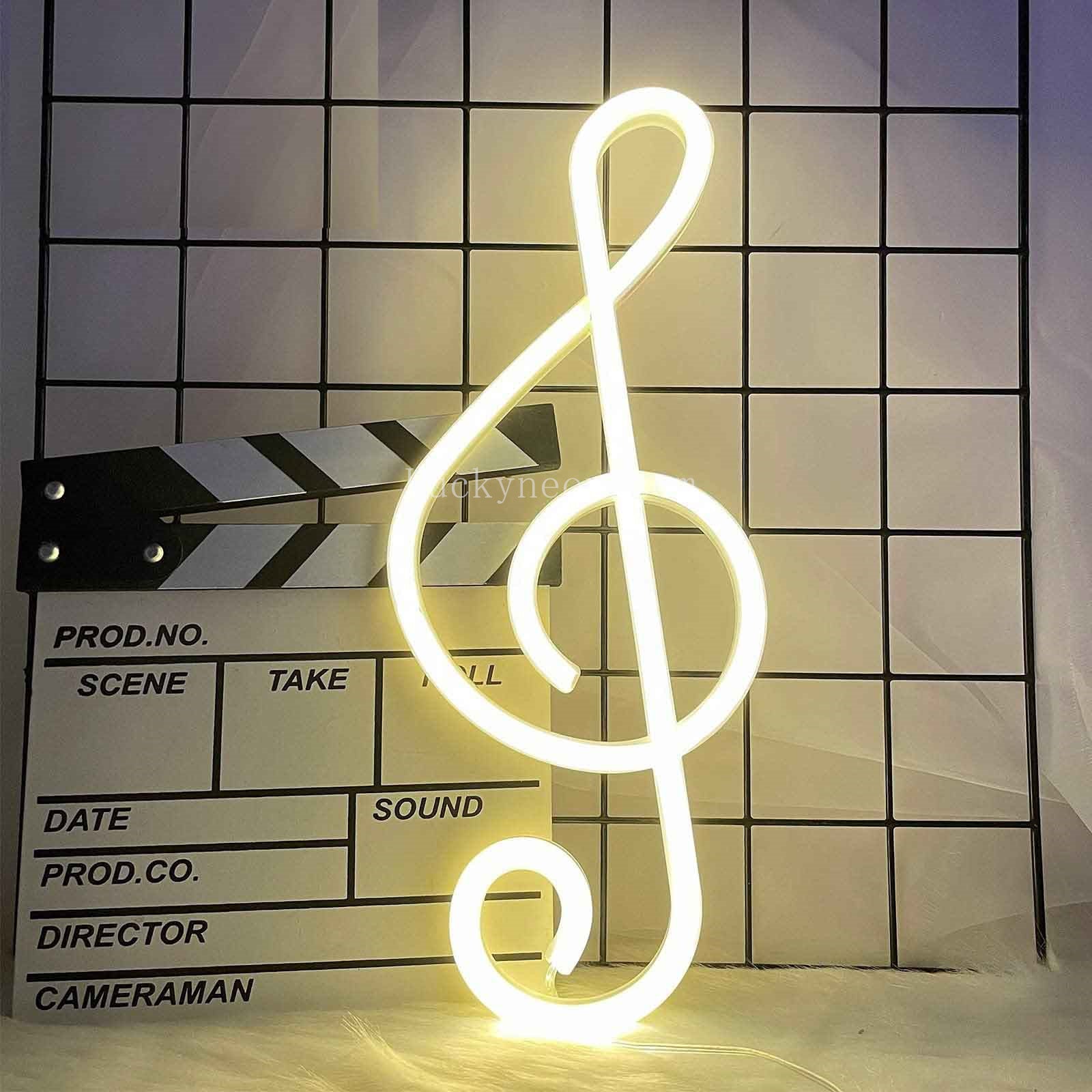 Music Note - LED Neon Sign, musical note neon sign for bar – LUCKYNEON