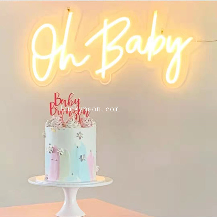 Oh Baby Neon Sign