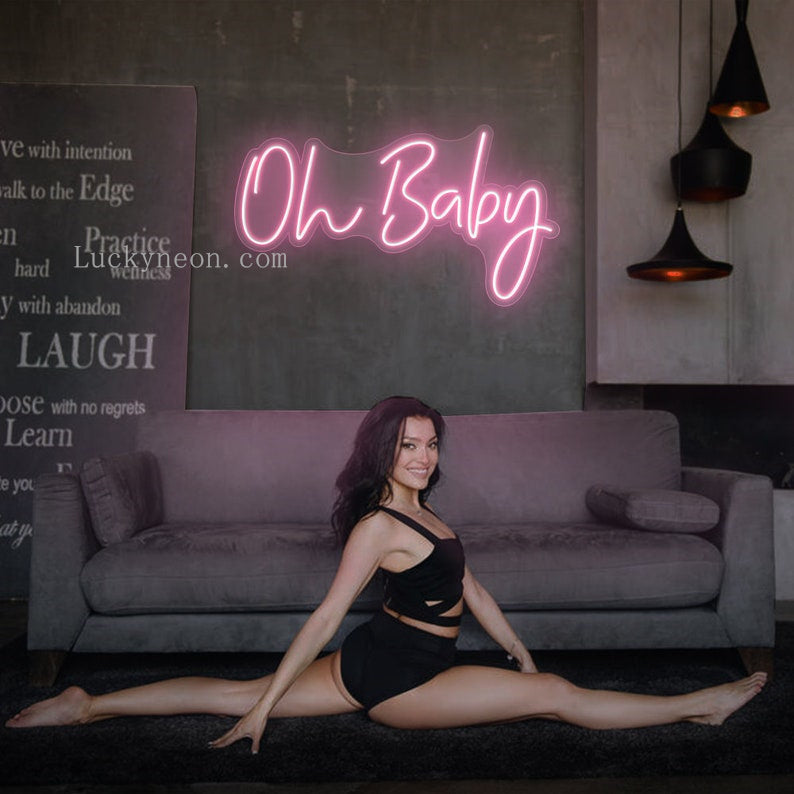 Oh Baby Neon Sign