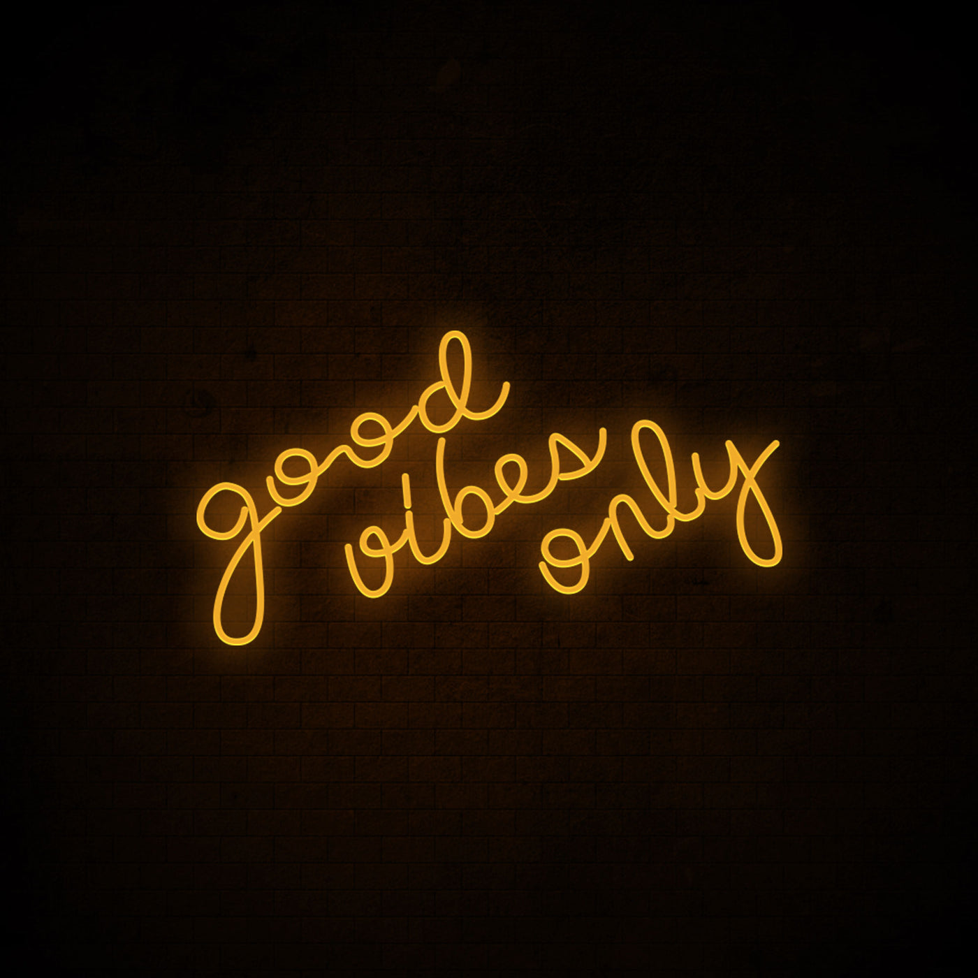 good vibes only Neon Sign Light Bar Custom Outdoor Display Entertainment Decoration 