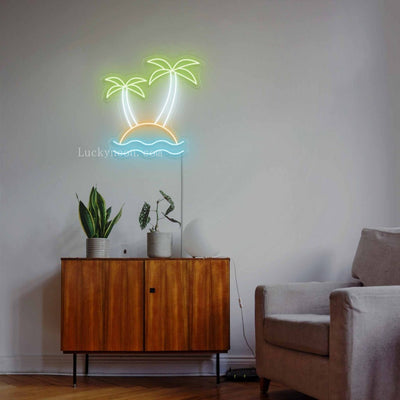 Palm Tree Neon Sign