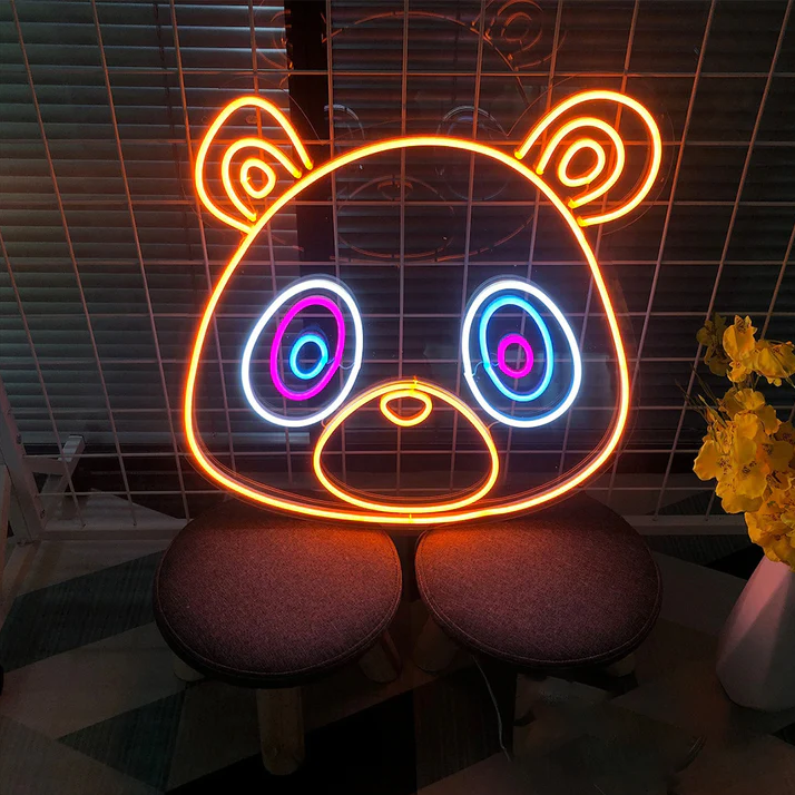 Graduation Bear- LED Neon Sign