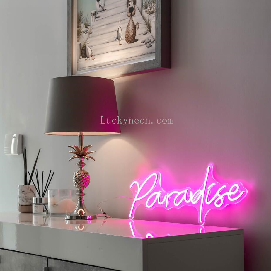 Paradise - LED Neon Sign