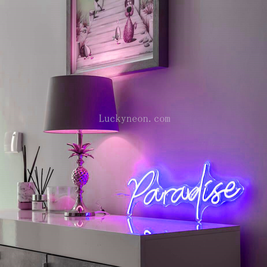 Paradise - LED Neon Sign