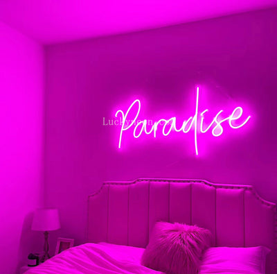 Paradise - LED Neon Sign