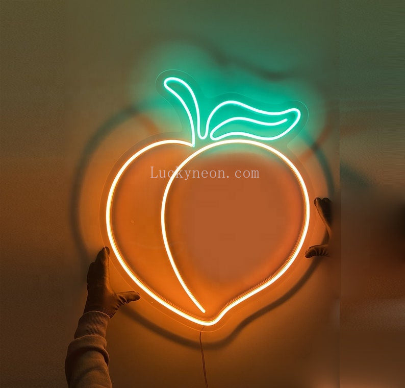 Peach - LED Neon Sign