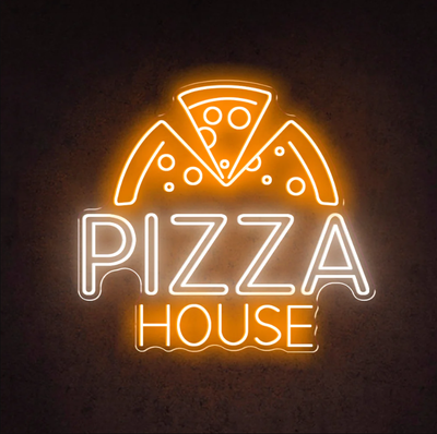 Pizza House Shop Restaurant Business - LED Neon Signs