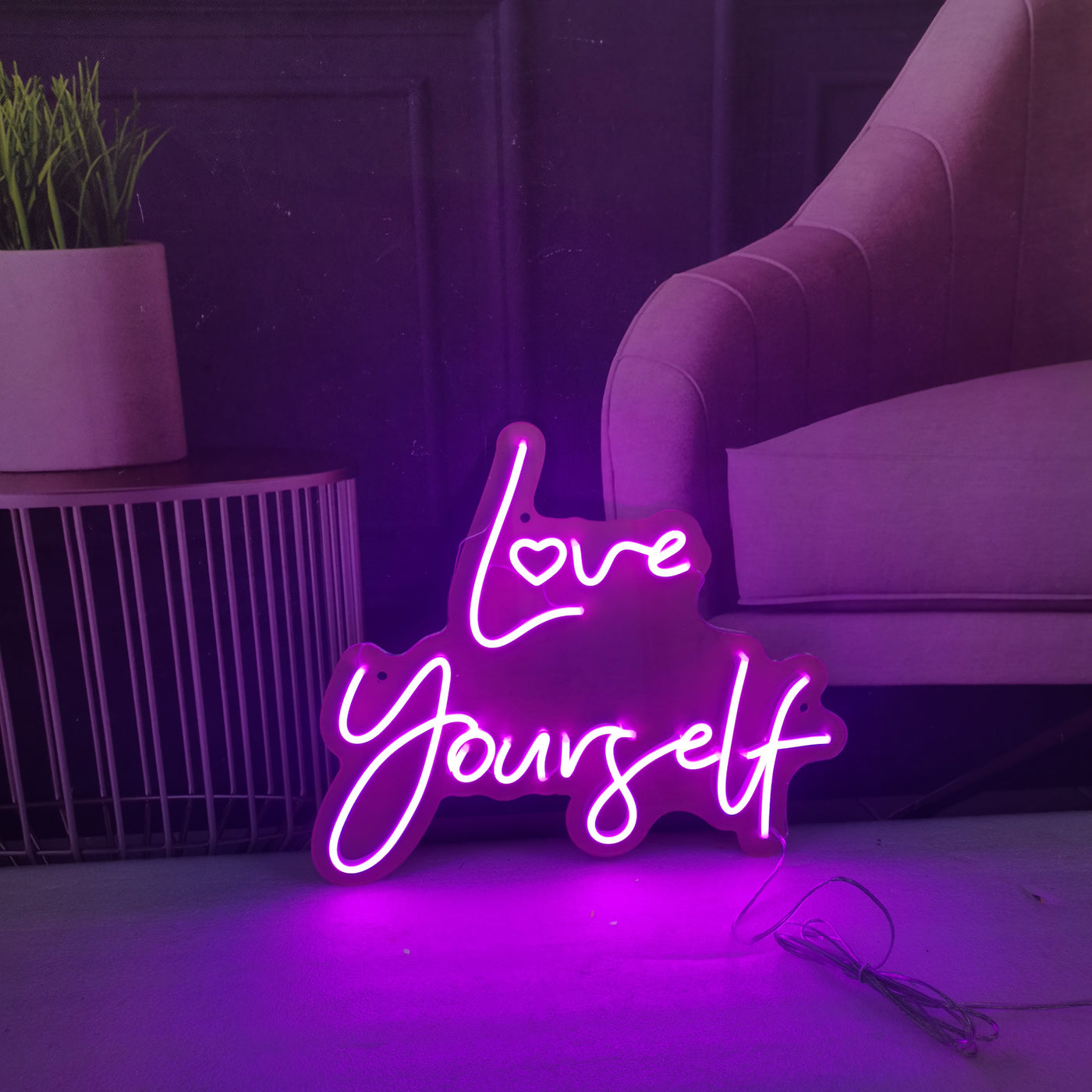 love yourself neon