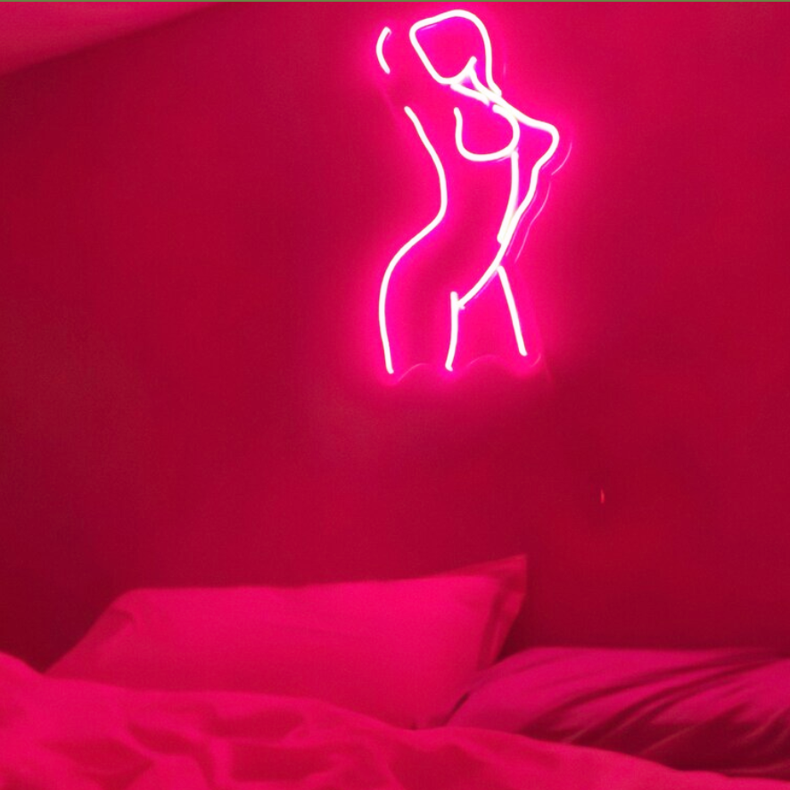 Woman body neon sign,Girl neon sign,Girl neon light,Lady neon sign,Body neon sign