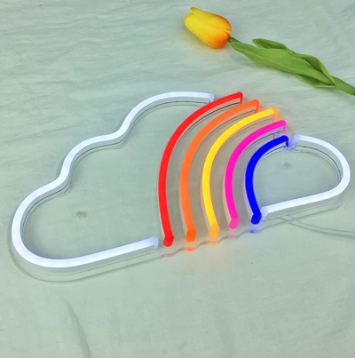 Rainbow Cloud- LED Neon Signs