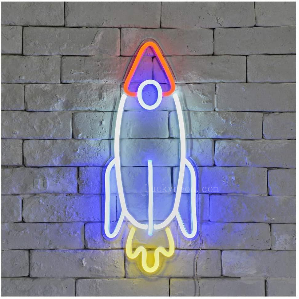 Rocket - LED Neon Sign 5 Versions
