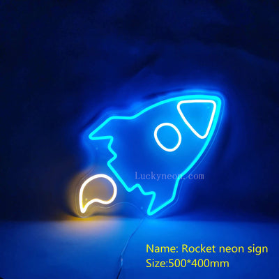 Rocket - LED Neon Sign 5 Versions