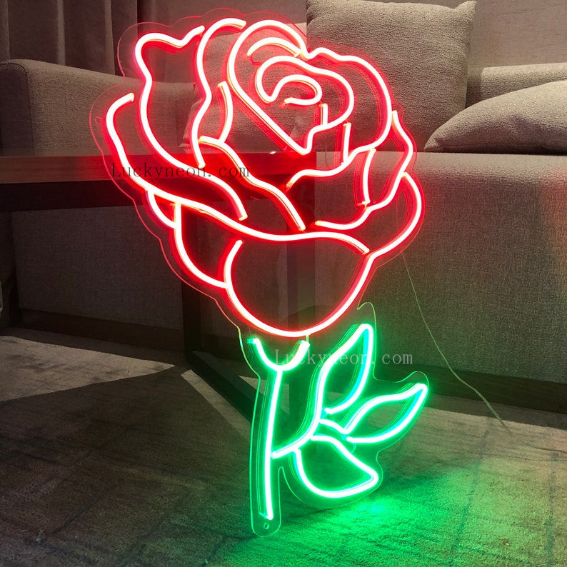 Rose - LED Neon Sign