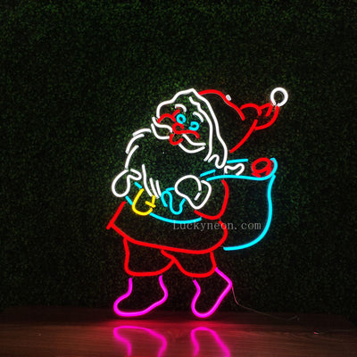 Santa Claus- LED Neon Sign 4 Versions