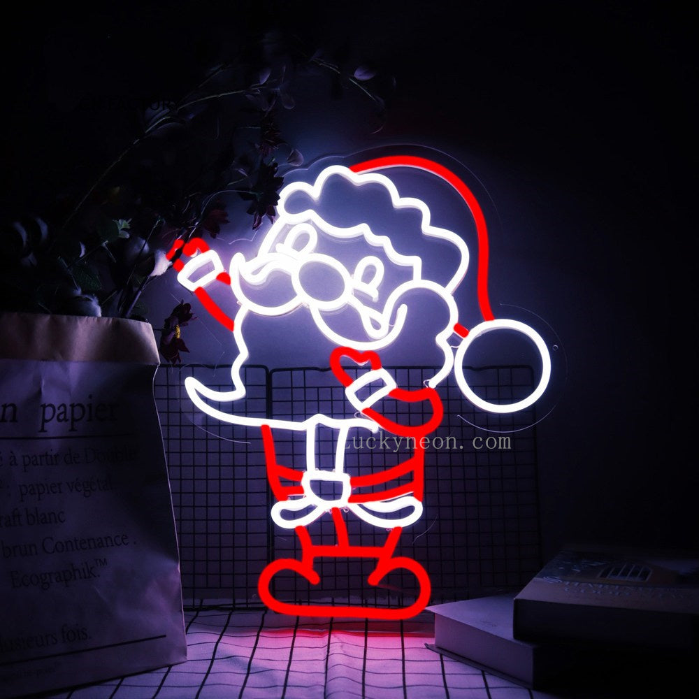 Santa Claus- LED Neon Sign 4 Versions