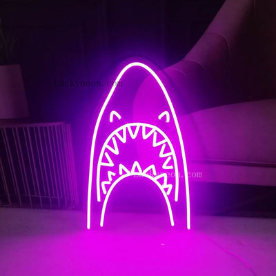 Shark - Neon Sign