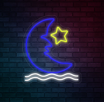 Stars and Moon- LED Neon Signs